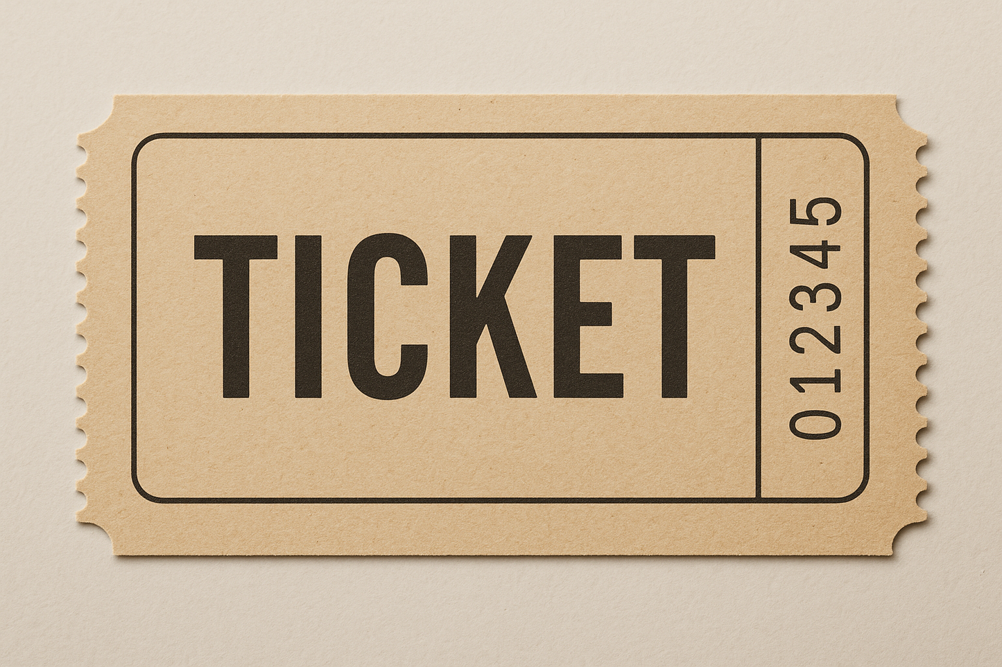 lot de 10 tickets